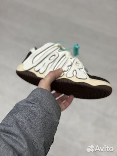 Кроссовки Old Order коричневые белые мужские