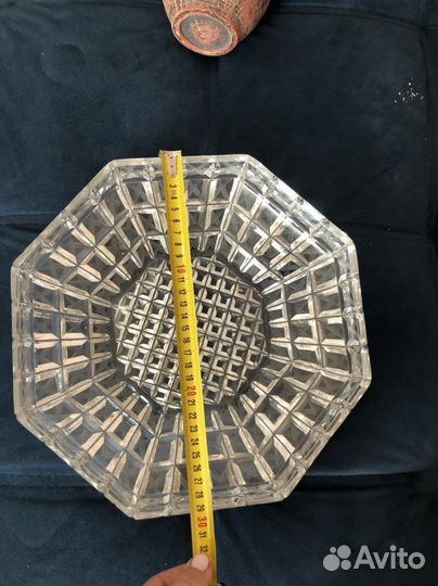 Ваза хрустальная