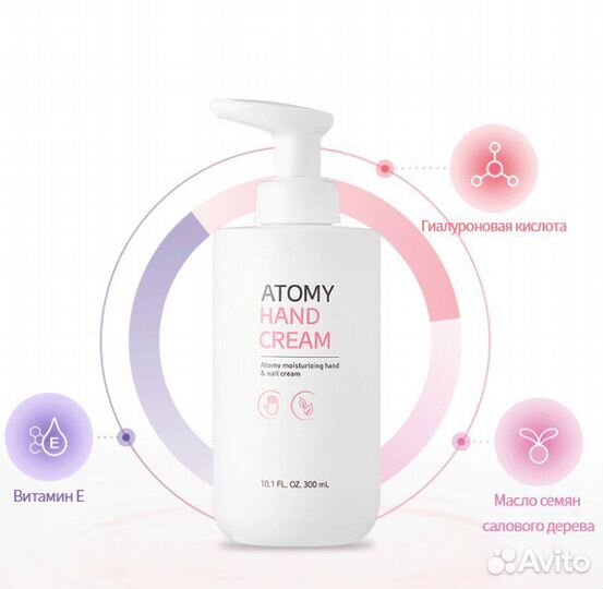 Крем для рук Атоми