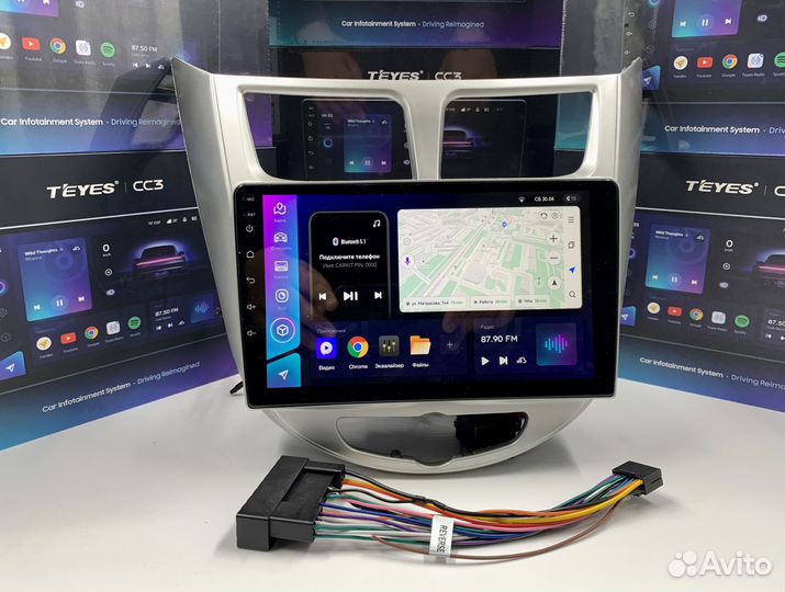 Teyes 4/64 для Hyundai Solaris 1