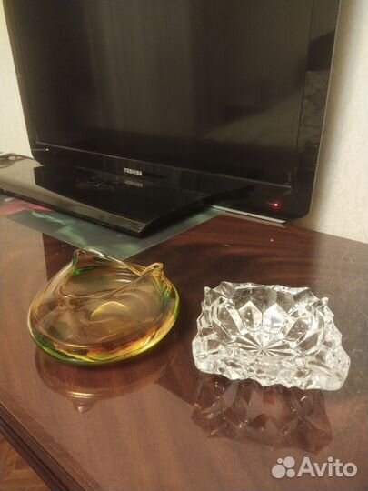 Пепельница хрустальная СССР
