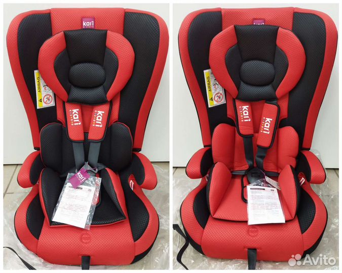 Новое детское кресло 9-36 кг Kari Kids