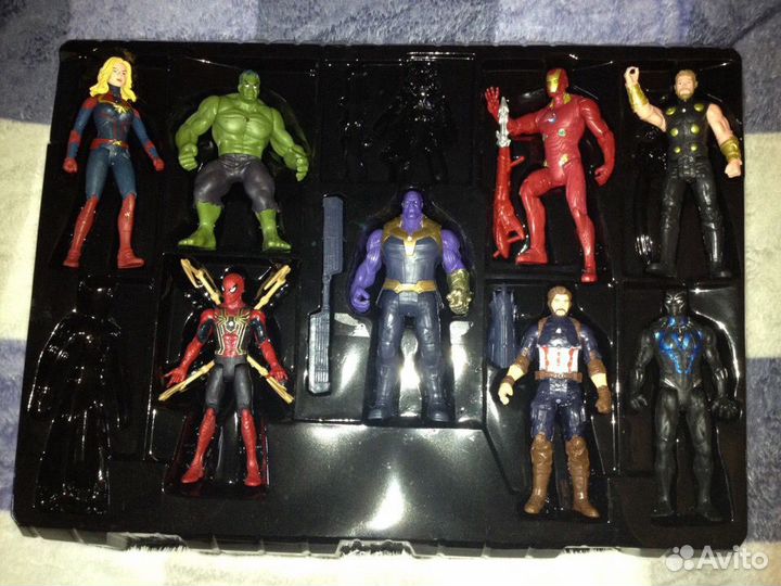 Фигурки Супергероев Мстители финал,13-16 см, новые