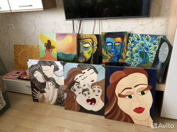 Картина маслом на холсте