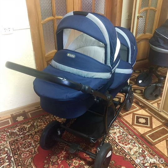 Коляска для двойни Tutis Duo Terra Zippy 3в1