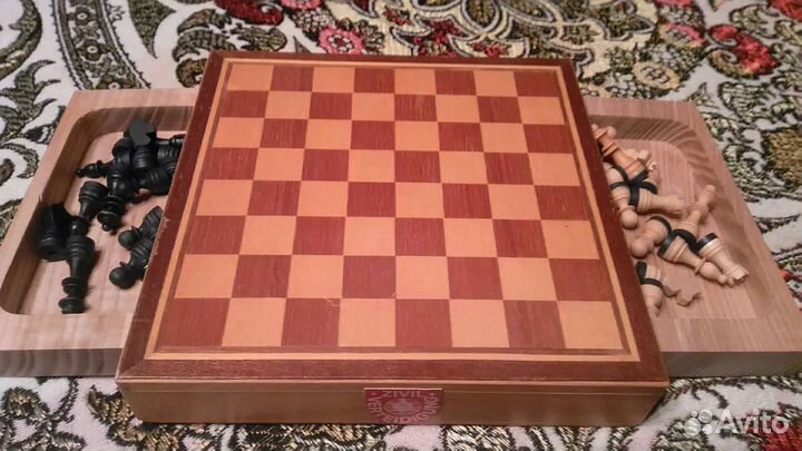 Шахматы мини гдр 80е раритет дерево