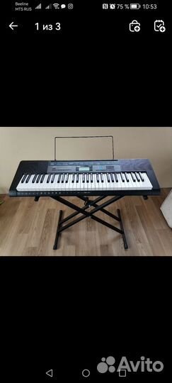 Синтезатор casio ctk 2550