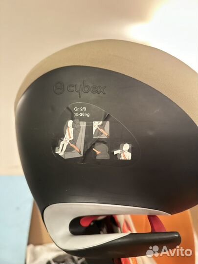 Автокресло Cybex solution M fix 15-36 кг