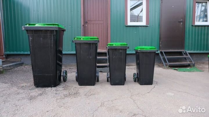 Контейнер 240 л. для мусора из пластика арт.561