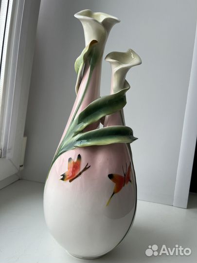 Ваза фарфор, Италия