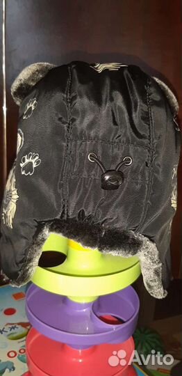 Детская зимняя шапка (на возраст 1-2года)