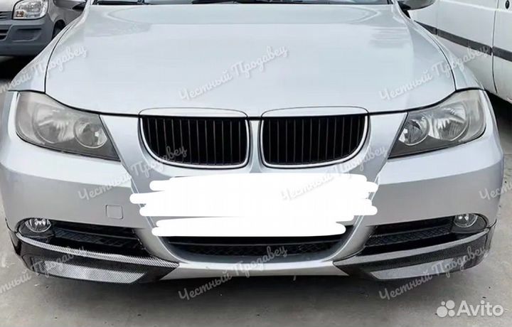 Сплиттер губа bmw 3 e90 e91 e92