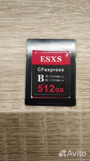 Карта памяти CFexpress Type B 256Гб, 512Гб
