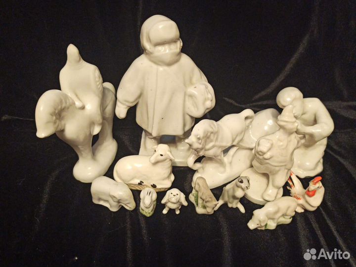 Фарфоровые статуэтки СССР