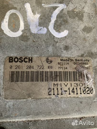 Блок управления двигателем ваз