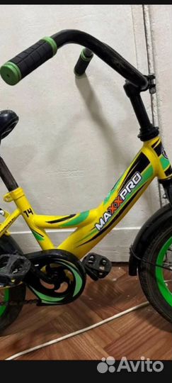 Детский велосипед Макспро колеса 14