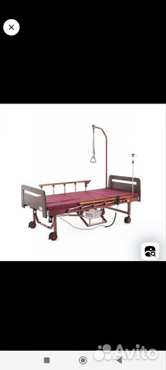 Кровать для лежачих больных с электроприводом, туа