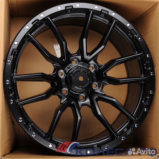 Диски 6098 9/17 6x139.7 ET10 d110.5 matt black