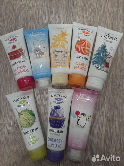 Кремы для рук и для ног avon и Фаберлик