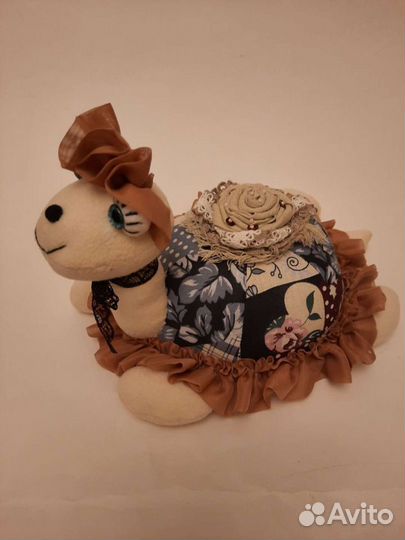 Черепашка.Текстильная.Интерьерная