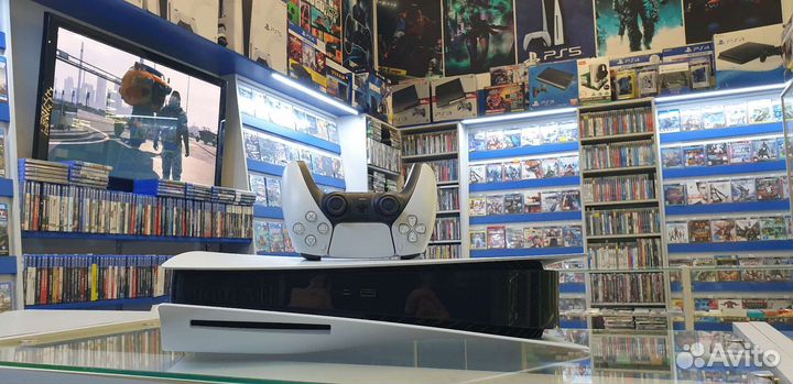 Playstation 5+гарантия+игры+обмен