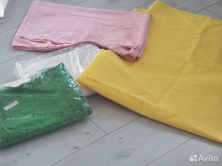 Фотофон: белый, хромакей, жёлтый, розовый