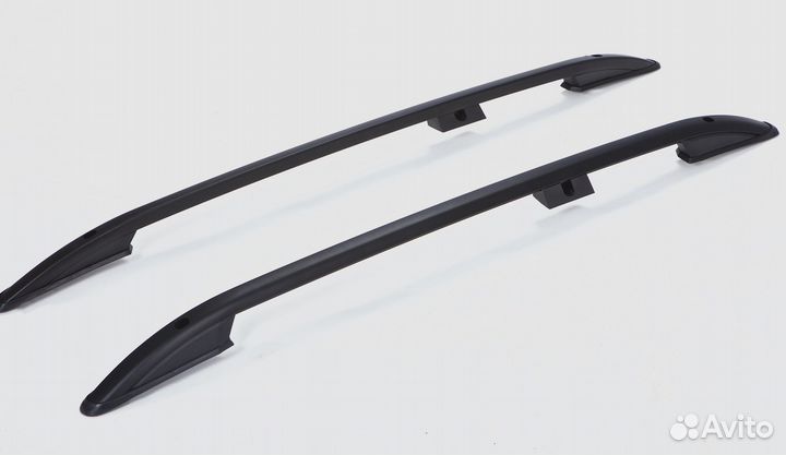 Рейлинги toyota LC prado 2009+ черные