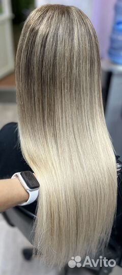 Волосы натуральные славянка 50см