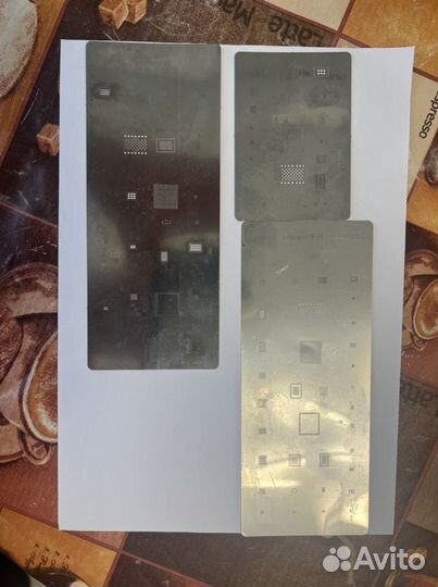 Трафареты для пайки плат iPhone