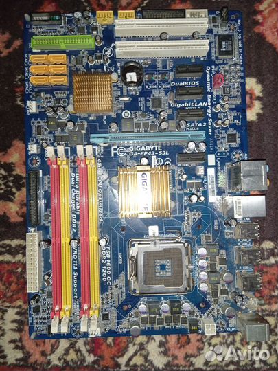 Материнская плата gigabyte 775