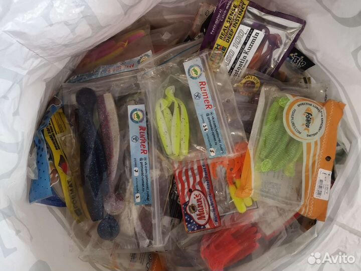 Силиконовые приманки свои