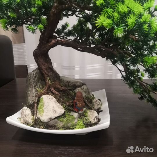 Бонсай искусственный сосна
