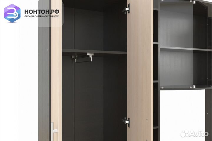 Стенка Октавия дуб феррара / дуб кремона