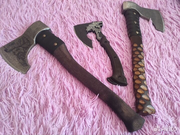Топоры кованые ручной работы