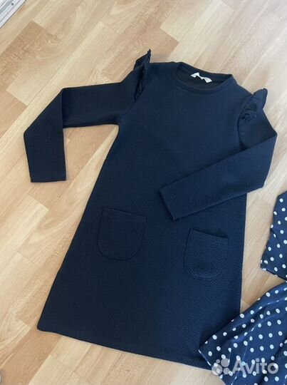 Пакет брендовой одежды на девочку, 134-140