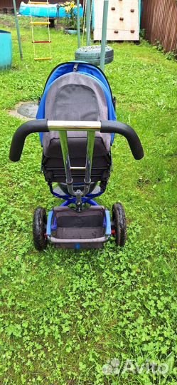 Велосипед с родительской ручкой