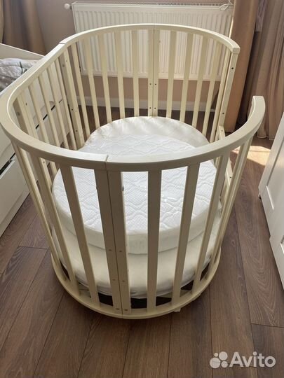 Детская кровать с матрасом бу