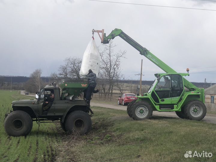 Внесение минеральных удобрений пневмоходами трекол