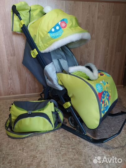 Коляска санки Nika 7-2