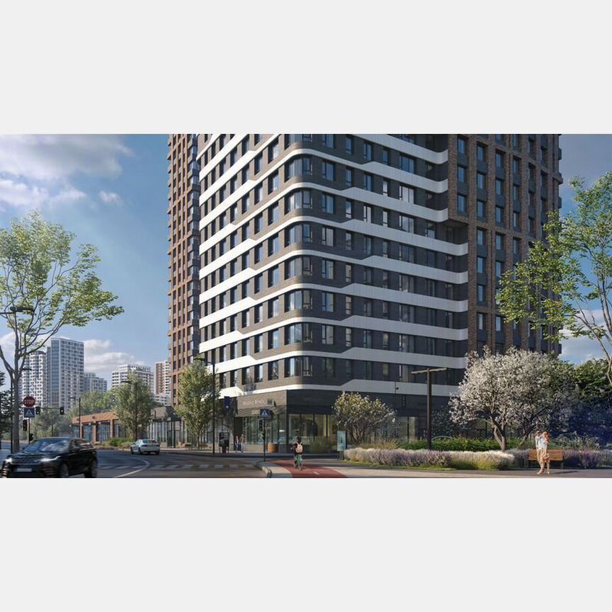 1-к. апартаменты, 54,3 м², 11/11 эт.