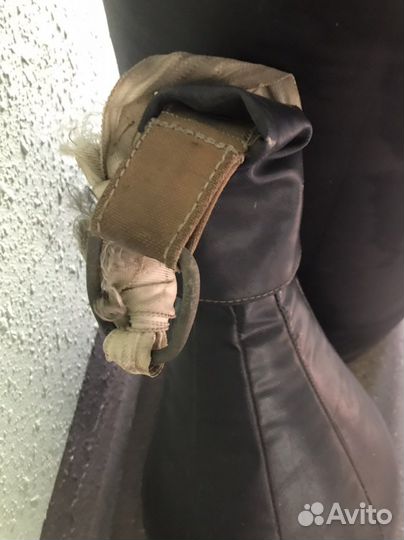 Боксерская груша кожаная