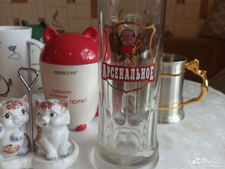 Кружки бокалы новые