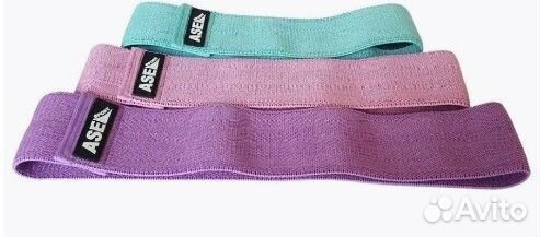 Набор новых тканевых резинок для фитнеса