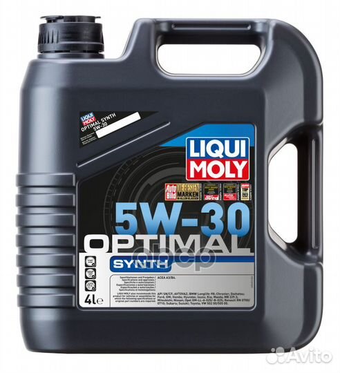 5W-30 Optimal HT Synth, 4л (нс-синт.мотор.масло
