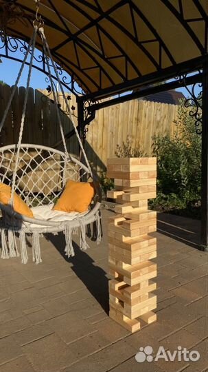 Гигантская дженга (аренда)