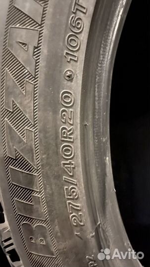 Bridgestone Blizzak DM-V1 275/40 R20