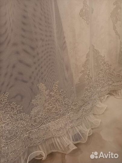 Шторы и тюль в комплекте