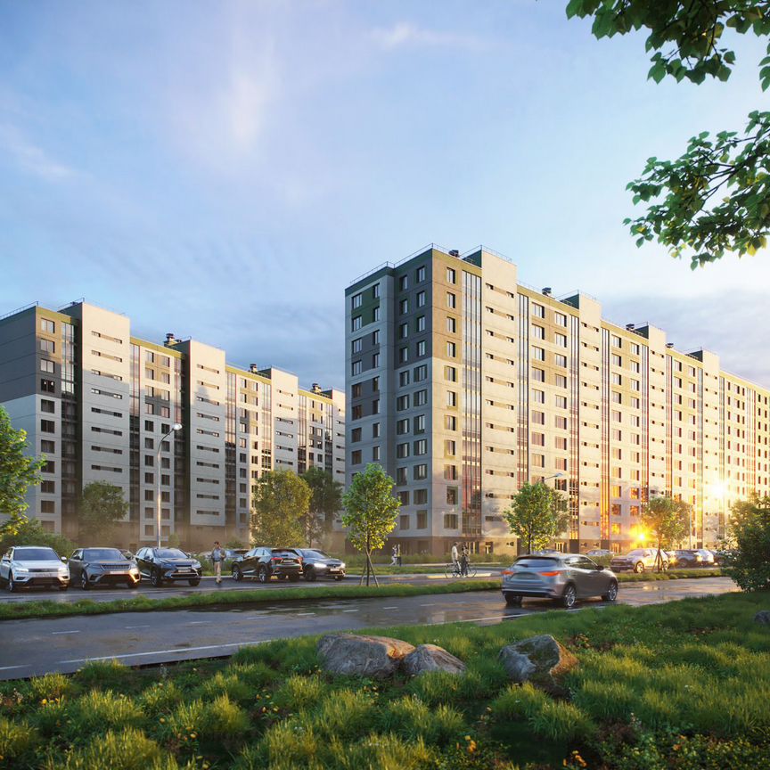 2-к. квартира, 56 м², 5/12 эт.