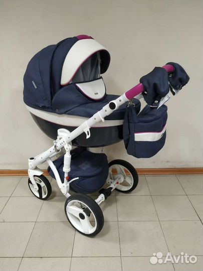 Коляска Adamex Monte Carbon 2 в 1 (3 в 1)