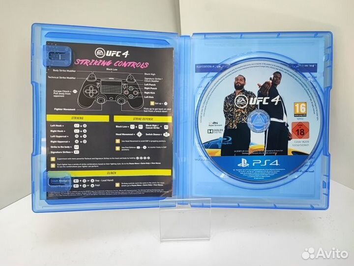 Игровые диски. Sony Playstation 4 UFC